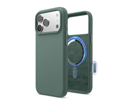 Etui do telefonów Elago Magsafe Silicon Case do iPhone 17 PRO Max Midnight Green ES17MSSC69PRO-MGR